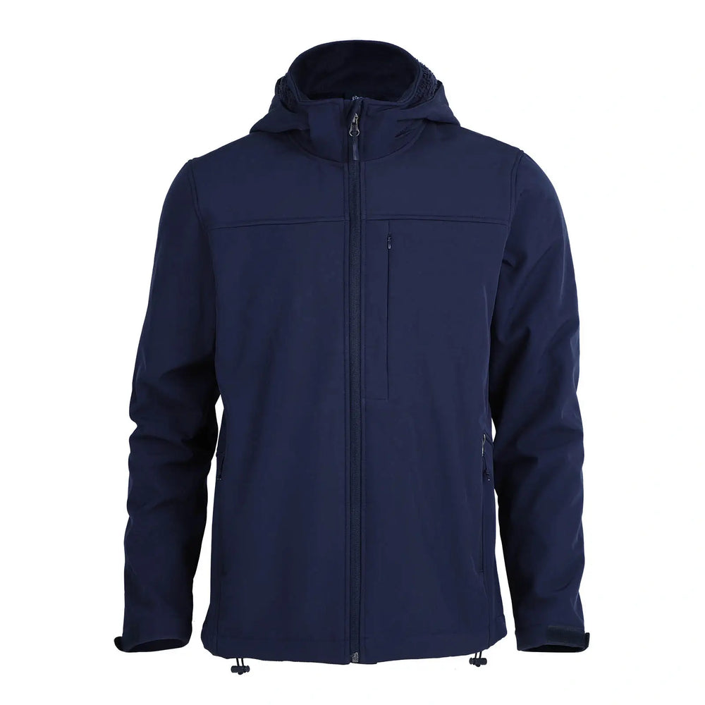 LEEHANTON® Men’s Berber Lined Soft Shell Jacket with Pockets