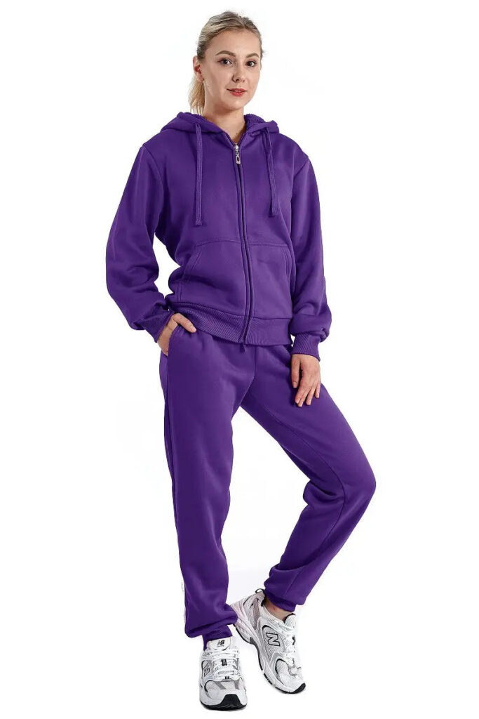 LEEHANTON® Women's Sweat Suits Plus Size with Pockets